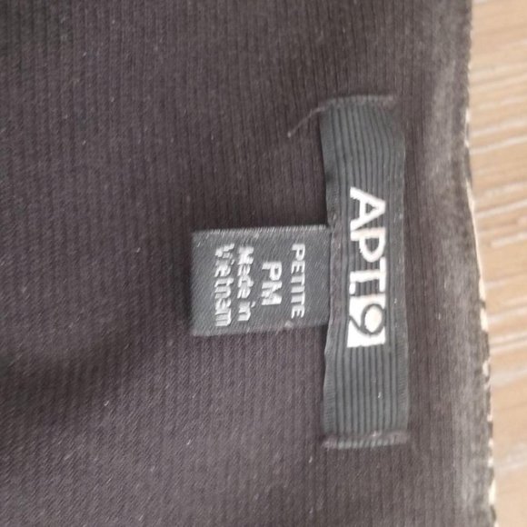 🦄Apt 9 / PM / Black and cream blouse - Picture 3 of 3